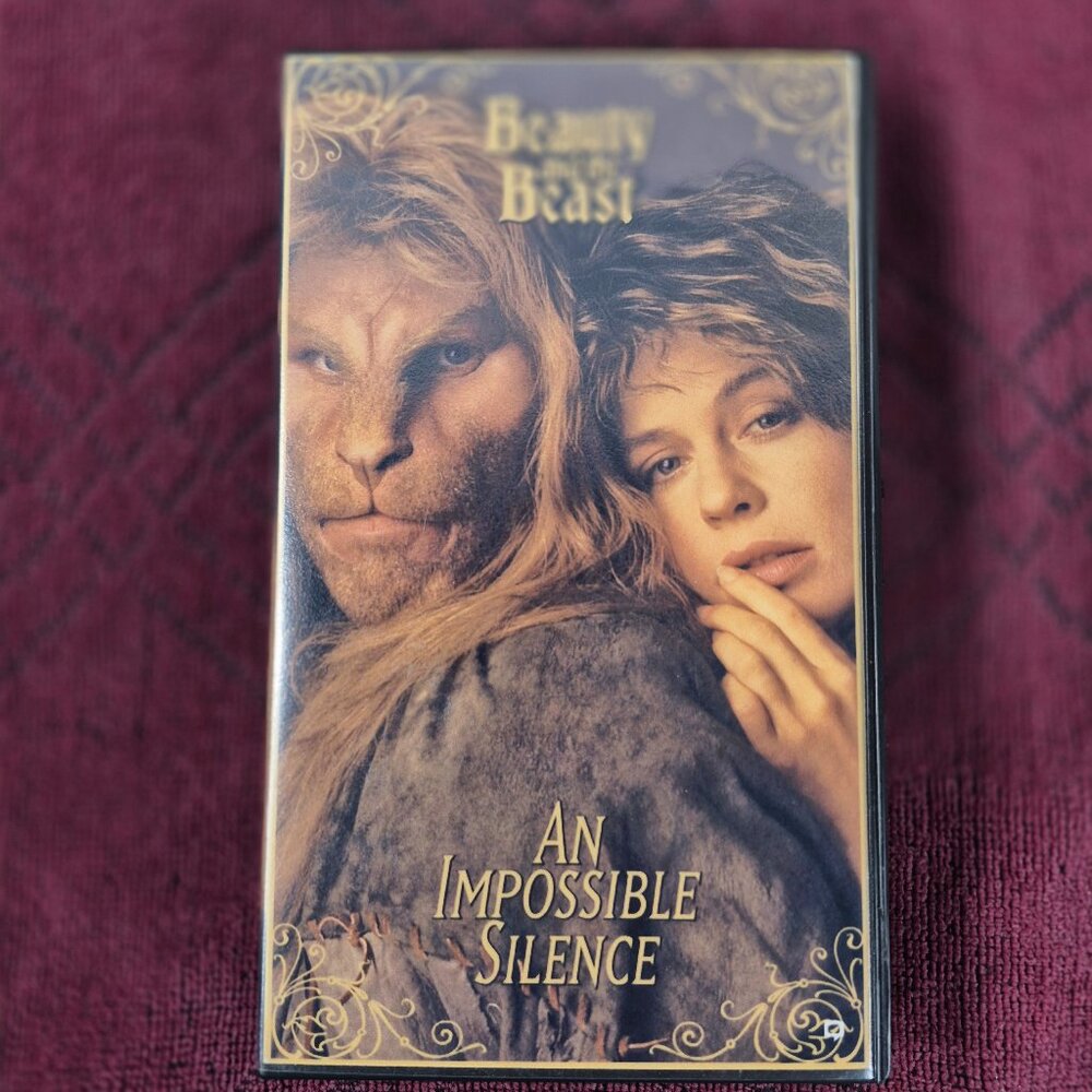 Beauty and the Beast - An Impossible Silence -1987 - VHS Tape - Used